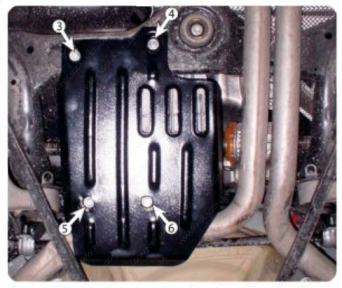 Захист диференціала AUDI A6 C7 (2010-2018) 2,0; 2,8; 4,0; 2,0D; 3,0D + S6 + RS 6