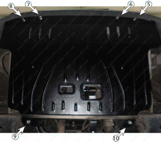 Захист двигуна та КПП FORD Transit (2002-2004) 2,4D