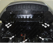 Захист двигуна та КПП SKODA Rapid (2013+) 1,2TSI; 1,6TSI; 1,6TDi
