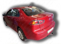Фаркоп стандартный MITSUBISHI Lancer X (2009+) (1,6 прямой глушитель бочка)