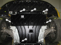 Защита двигателя и КПП RENAULT Megane RS Coupe (2011-2015) 2,0