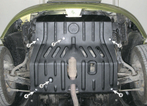 Защита двигателя и КПП CHERY JAGGI QQ6 (2007+) 1,3