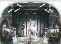 Защита двигателя и КПП FIAT Qubo (2008-2021+) 1,3; 1,4; 1,4D