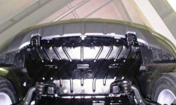 Захист радіатора KIA Mohave (2009+) 3,0D; 3,8 АКПП