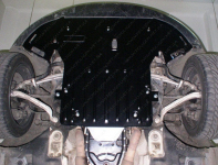 Защита двигателя и КПП AUDI A8 D2 (1994-2004) 3,7; 4,2 (алюм. подрамник)