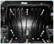 Защита двигателя и КПП FIAT Punto (2012-2018) 1,3D