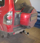 Фаркоп быстросъемный (усиленный) MITSUBISHI Pajero Wagon (2007+)