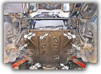 Защита двигателя и КПП KIA Pregio GS (1997-2002) 2,7D