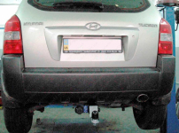 Фаркоп быстросъемный HYUNDAI Tucson (2004-2010)