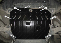 Защита двигателя и КПП TOYOTA Highlander (2010-2013) 3,5 АКПП