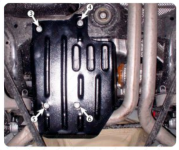Защита дифференциала AUDI A6 C7 (2010-2018) 2,0; 2,8; 4,0; 2,0D; 3,0D + S6 + RS 6
