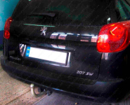 Фаркоп стандартный PEUGEOT 207 SW (2007-2012) универсал