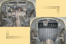 Защита двигателя и КПП KIA Shuma 2 (1997+) 1,8
