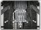 Защита РКПП MITSUBISHI L200 (2006-2015) 3,0; 2,5TD