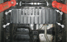 Защита РКПП SSANGYONG Actyon (2005-2018) 2,0XDi