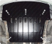 Защита двигателя и КПП FORD Mondeo (2000-2007) 2,0 D без переднего пластика