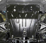 Захист двигуна та КПП RENAULT Logan MCV (2012-2020) 1,5D