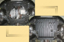 Защита двигателя и КПП FIAT Sedici (2006-2014) 1,6 4x4 МКПП