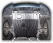 Защита двигателя и КПП MITSUBISHI Lancer X (2007-2015) 1,5; 1,8; 2,0